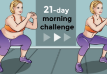 21-Day Morning Challenge That Can Help You Reduce Fat
