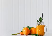 Drink Fresh Juice Every Day To Stay Healthy A fresh orange and carrot juice