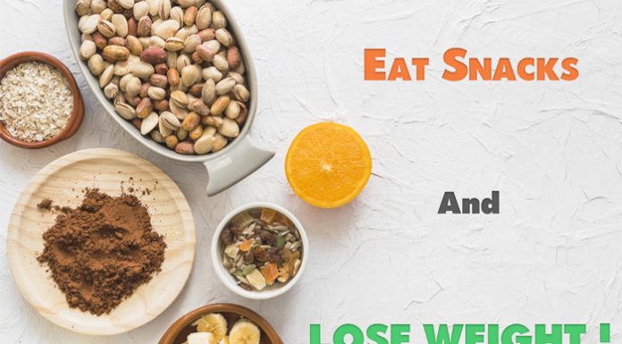 Eat healthy snacks to lose weight