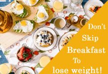 eating breakfast to lose weight