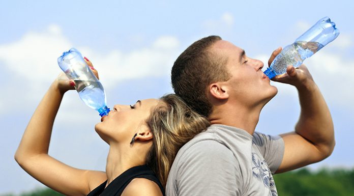 drinking water to stay healthy